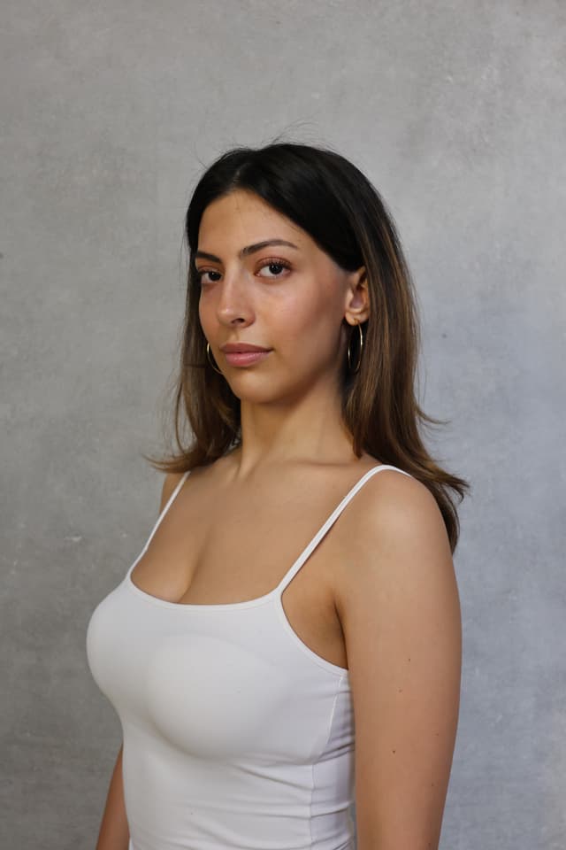 Side profile photo